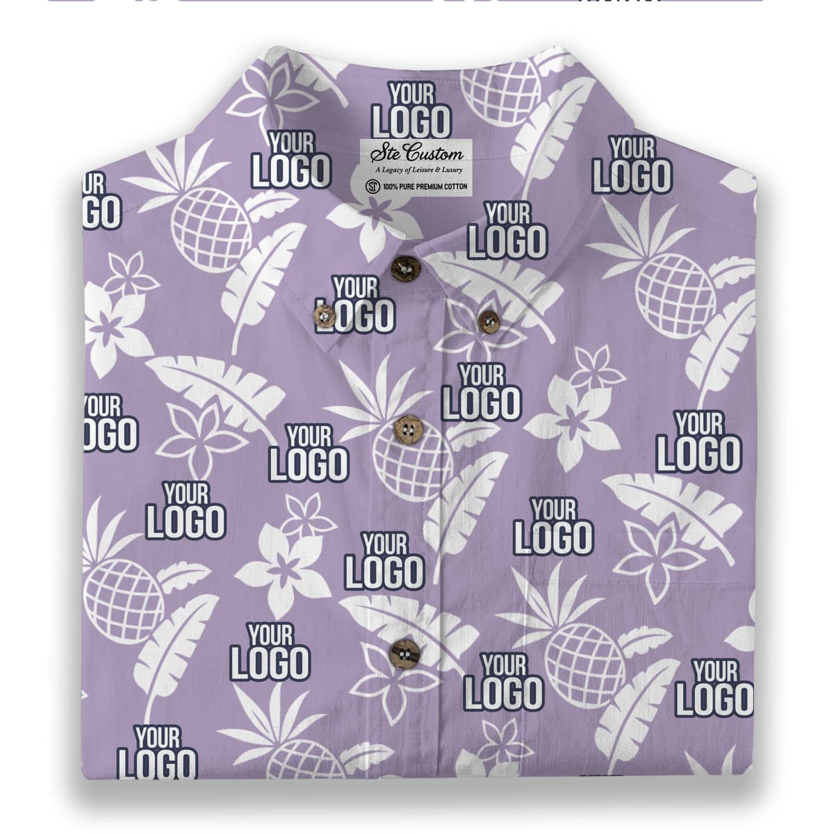 Midnight Tropic – Premium Cotton Long Sleeve Shirt 13