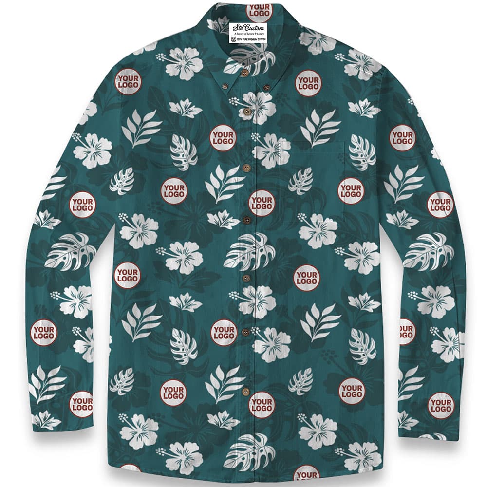 Heritage Tropic – Custom Premium Cotton Long Sleeve Shirt 2