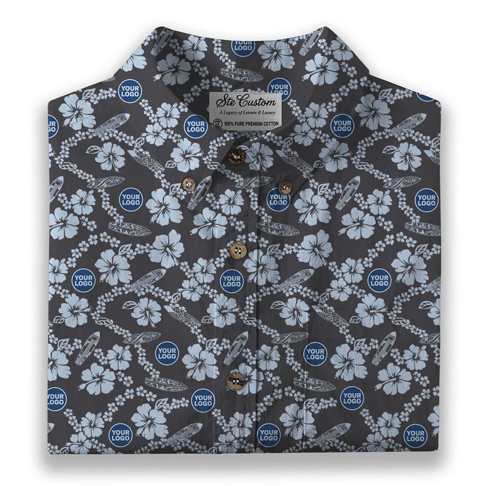 Ste™ Botanical Heritage Custom Premium Hawaiian LS Shirt 8